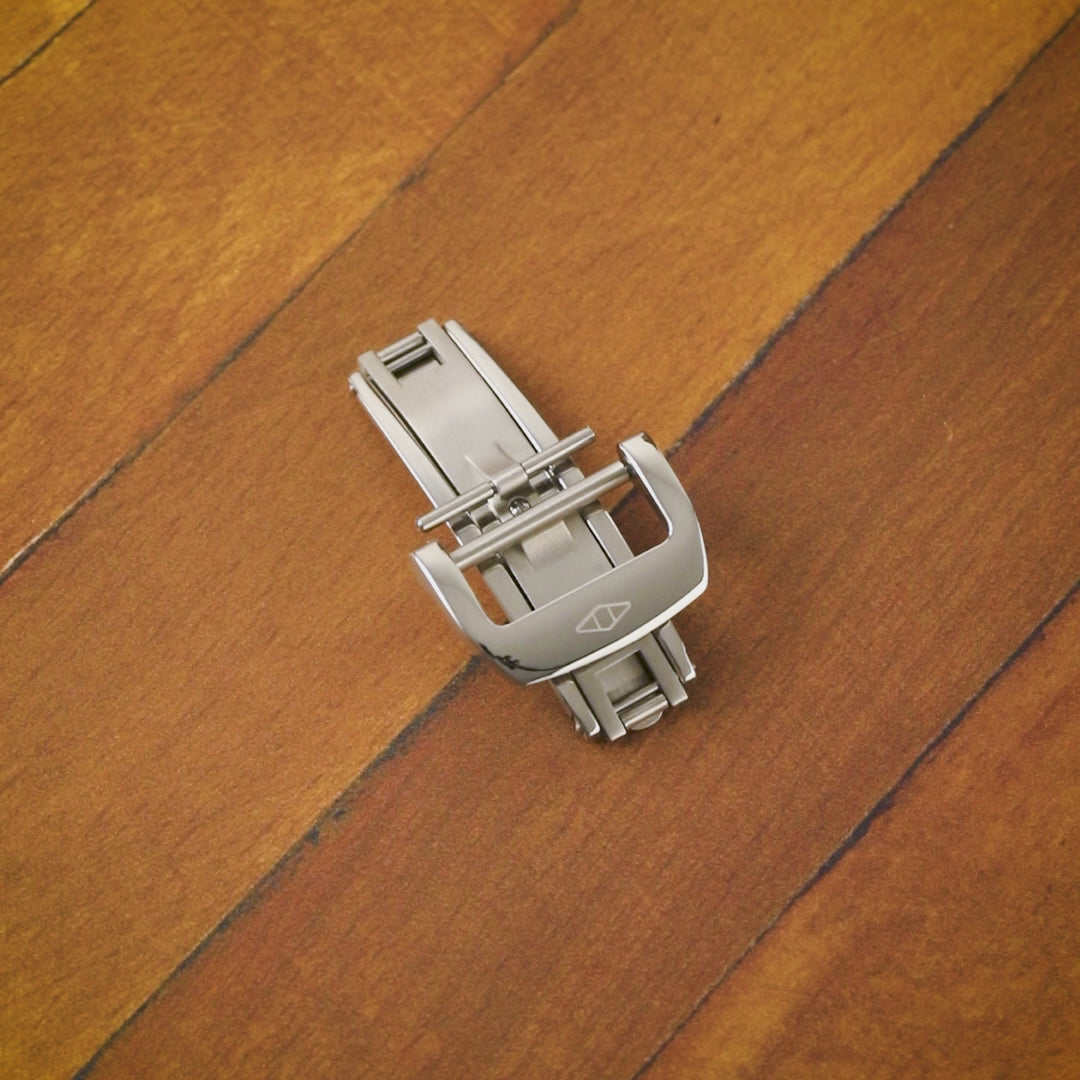 Classic | Sand Beige Sailcloth Watch Strap with Beige Stitching