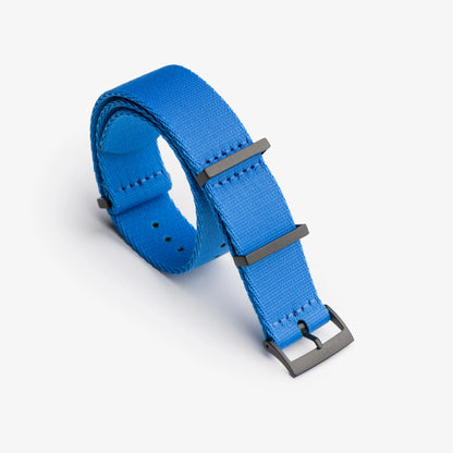 Atlantic Blue Nylon Watch Strap