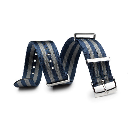 Blue Bond  Nylon Watch Strap