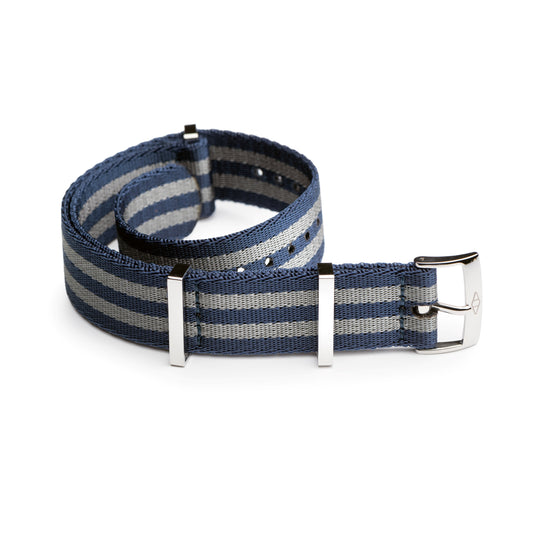 Blue Bond  Nylon Watch Strap