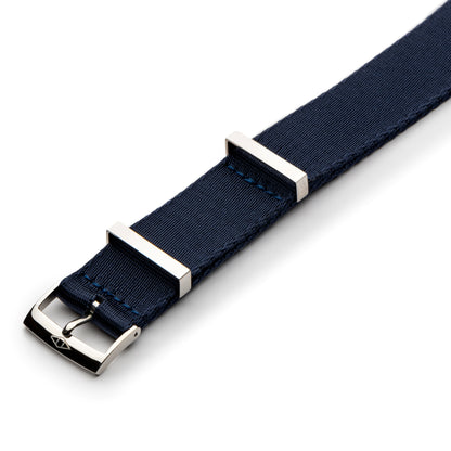 Navy Blue Nylon Watch Strap