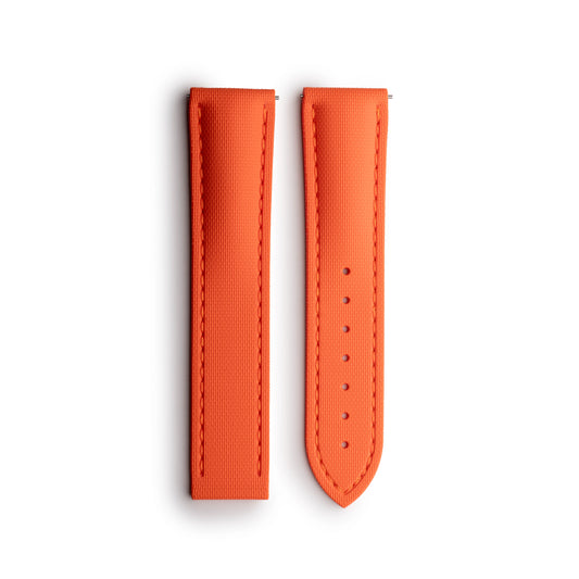 Loop-less™ HydroFlex™ | Solar Flare Edition | Orange Strap with Orange Stitching