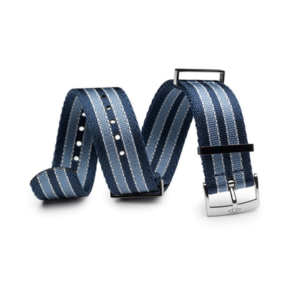 Summer Blue  Nylon Watch Strap